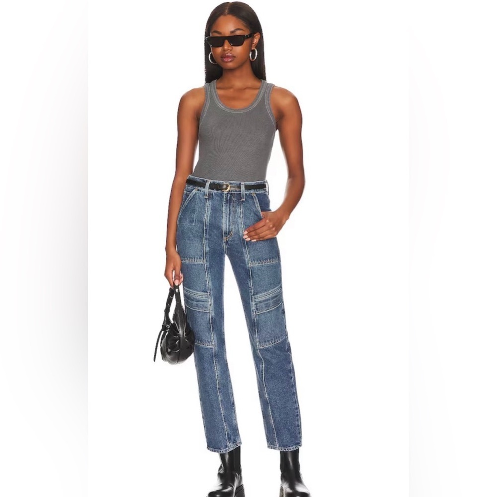 Agolde Cooper Cargo Straight Jeans size 29x29 EUC